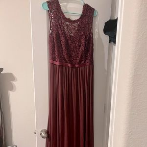 David’s Bridal Bridesmaid Dress